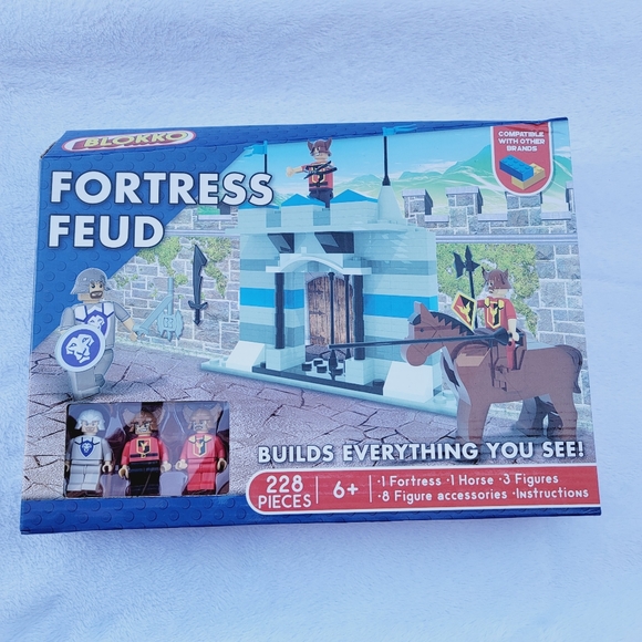 Blokko Fortress Feud 228 Pieces Building Blocks - Picture 5 of 8